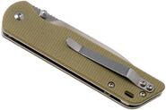 QSP Knife Parrot, Satin D2 Blade, Green Micarta Handle QS102-G - KNIFESTOCK