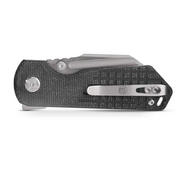 Vosteed Hedgehog S35VN Bead Blast &amp; Brushed Black Micarta A1303 - KNIFESTOCK