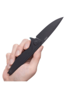 ANV Knives ANVZ300-018 Z300 Sleipner DLC Liner Lock Plain Edge G10 - KNIFESTOCK
