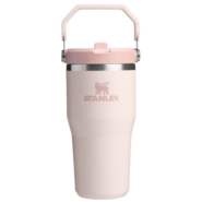 Stanley Termofľaša s integrovanou slamkou 600 ml The IceFlow™ Flip Straw 2.0 Tumbler Rose Quartz - KNIFESTOCK