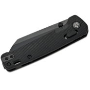 QPS Penguin Glyde 14C28N, fekete, Markolat: Fekete FRN QS130GL-A2 - KNIFESTOCK
