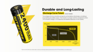 Nitecore Nitecore batteries NH2400(2pcs) - KNIFESTOCK