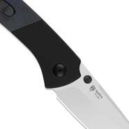 Kizer Spitfire 14C28N Aluminum &amp; Richlite(Blue Canyon) V3690A2 - KNIFESTOCK