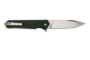 QSP Knife Mamba V2, Satin D2 Blade, Green Micarta Handle QS111-I1 - KNIFESTOCK