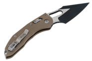 Microtech STITCH S/E RAM - LOK BLK PAINTED BLADE FLUTED G-10 TAN STD 169RL-1FLGT - KNIFESTOCK