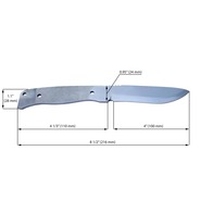 BPS Knives Blank 01 C (Blade)* BPS-Blank-01-C - KNIFESTOCK