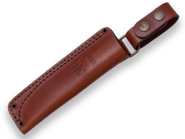 JOKER WALNUT HANDLE EMBER FLAT BUSHCRAFT AND SURVIVAL KNIFE CN123 - KNIFESTOCK
