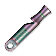 WE KNIFE Titanium Whistle Purple A-05AP - KNIFESTOCK
