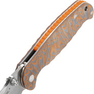 Real Steel H6 grooved Mixcolour, satin 7783 - KNIFESTOCK