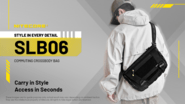 Nitecore Commuting Crossbody Bag SLB06 - KNIFESTOCK