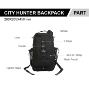 Magforce City Hunter Backpack KF #0517KF - KNIFESTOCK