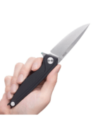 ANV Knives ANVZ300-017 Z300 Sleipner Frame Lock Plain Edge Dural - KNIFESTOCK