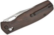 CJRB  Prado Ebony Wood(Flat) Sand Polish AR-RPM9 J1936-EB - KNIFESTOCK