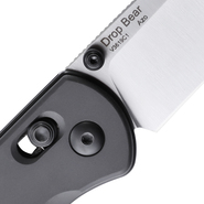 Kizer Drop Bear Clutch Lock Gunmetal Aluminum - V3619C1 - KNIFESTOCK