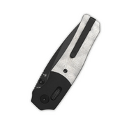 QPS Vault 14C28N, Svart stonewash, Handtag: Anodiserade aluminiumförstärkningar, G10 med - KNIFESTOCK