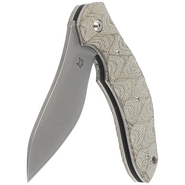 Fox Knives Flipper, N690Co, Micarta, Linerlock FX-302 MOD - KNIFESTOCK