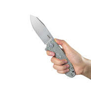 KUBEY Chief Folding Knife, AUS-10 Blade - KNIFESTOCK