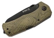 Lionsteel Solid LockBack GREEN Micarta handle Sleipner BLACK Blade IKBS TM1B CVG - KNIFESTOCK