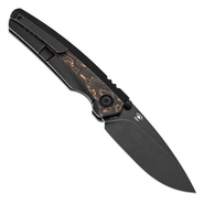 Kansept Raven Blackwash CPM 20CV,Blackwash Ti,Copper CF K2109A3 - KNIFESTOCK