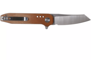 BESTECH Syntax 14C28N, Stone Wash+Satin, Natural Micarta BG40e - KNIFESTOCK