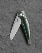 Bestech Snakebird 14C28N, Micarta, Blokada przyciskiem - Czarny BG58A - KNIFESTOCK