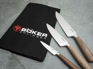 Boker Manufaktur Solingen Core Knife Set with Towel 130791SET - KNIFESTOCK