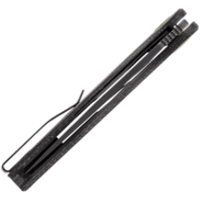 Petrified Fish PFP06 Simum Black Stonewash K110 Black Micarta PFP06DMDW - KNIFESTOCK