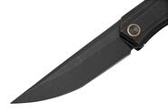 We Knife Cybernetic Black Titanium Handle WE22033-1 - KNIFESTOCK
