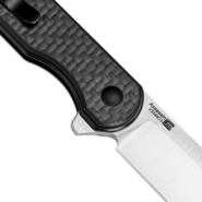 Kizer Assassin Button Lock 154cm Carbon fiber V3549C3 - KNIFESTOCK