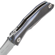 Real Steel E802 Horus, zwart/blauw nieuw 7432 - KNIFESTOCK