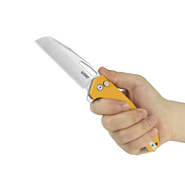 Kubey 10-8 Satin 14C28N ,Yellow G10 KU363C - KNIFESTOCK