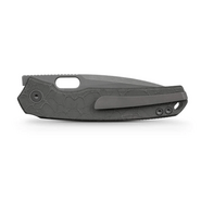 Vosteed Psyop Elmax Acid Etched &amp; Stonewashed,Dim Gray Titanium - KNIFESTOCK
