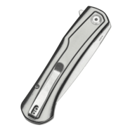 Tenable Knives Kratos Stonewashed Nitro-V White &amp; Black G10 - KNIFESTOCK