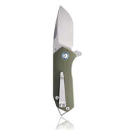 KUBEY Campe Nest Liner Lock Couteau EDC Flipper Manche OD Vert G10 KU203B - KNIFESTOCK