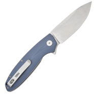 Petrified Fish PFB01 Terra Stonewashed D2 Blue G10 PFB01BW - KNIFESTOCK