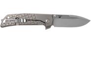 MKM MAXIMO Titanium-runko ja musta canvas Micarta-kahva BÖHLER M390 MK MM-BCT - KNIFESTOCK