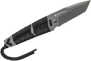 Smith and Wesson Tanto Vast Mes, Paracord Omwikkeld Handvat, Nylonvezel Schede - KNIFESTOCK