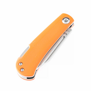 Kansept Wedge (Back Lock) 154CM Orange G10 T2026B8 - KNIFESTOCK