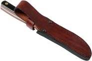 SCHRADE Old Timer 9 1/2&quot; Woodsman cu teacă din piele. Oțel 7Cr17MoV. 165OT - KNIFESTOCK