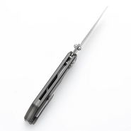 KANSEPT Eaglestrike Stonewashed CPM S35VN 0.118&quot; / 3.0mm Bead Blasted Titanium K1095V3 - KNIFESTOCK