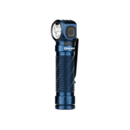 Olight Perun 3 Rechargeable LED Flashlight (Midnight Blue) with Headlamp Headband - KNIFESTOCK