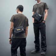 Magforce Cube Crossbody Bag - 500D Black #A0345B - KNIFESTOCK