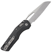 Microtech MSI® S/E Fluted G-10 Must Kivipesu Täielikult Saagjas 210-12FLGTBK - KNIFESTOCK