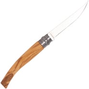 Opinel VRI N°10 Inox Slim Olive 000645 - KNIFESTOCK