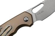MKM ISONZO M390 Bronze anodized titanium BÖHLER M390 MK FX03M-2TBR - KNIFESTOCK