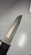 Herbertz Herbertz nóż na pas, ostrze Bowie, AISI 420, uchwyt Kraton 117618 - KNIFESTOCK