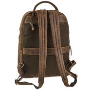GreenBurry Vintage Leather Rucksack Antique brown 33x43cm - KNIFESTOCK
