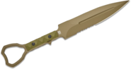 Halfbreed Blades Compact Clearance Knife XL - Fixed Blade CCK-01 XL ODG - K110 - KNIFESTOCK