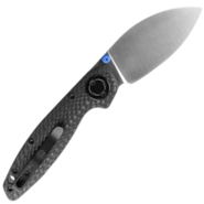 Vosteed Shilin Cutter Elmax Satin Black Carbon Fiber A2810 - KNIFESTOCK