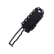 Halfbreed Blades Compact Field Knife - Fixed Blade - Wharncliffe CFK-04 BLK - N6 - KNIFESTOCK